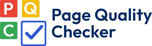 Page Quality Checker